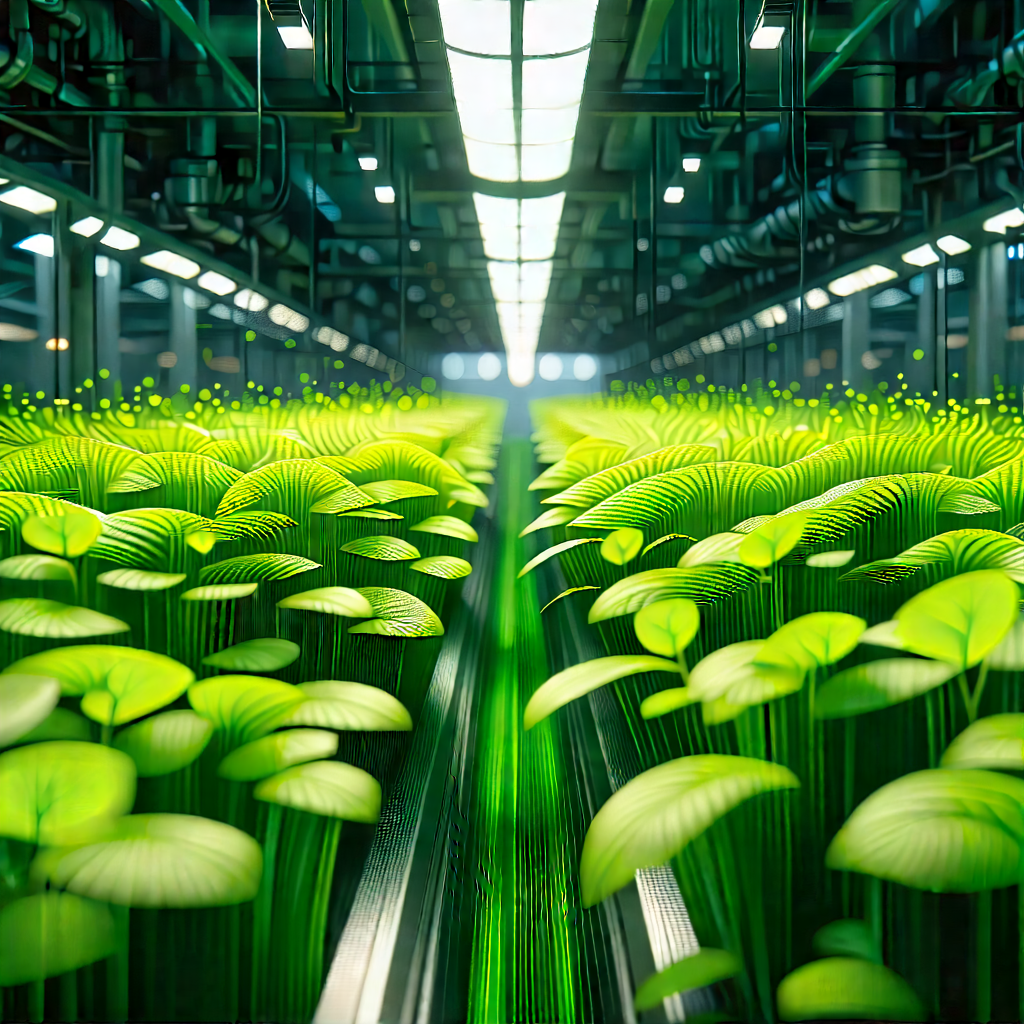 Agricultural Technology In Manufacturing Facility With Image, There