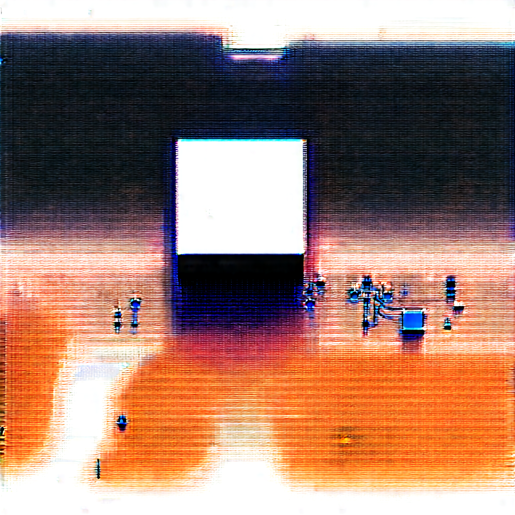 Circuit board with (digital:1.38) particles