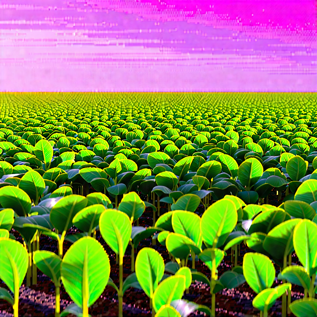 Agricultural technology in modern laboratory