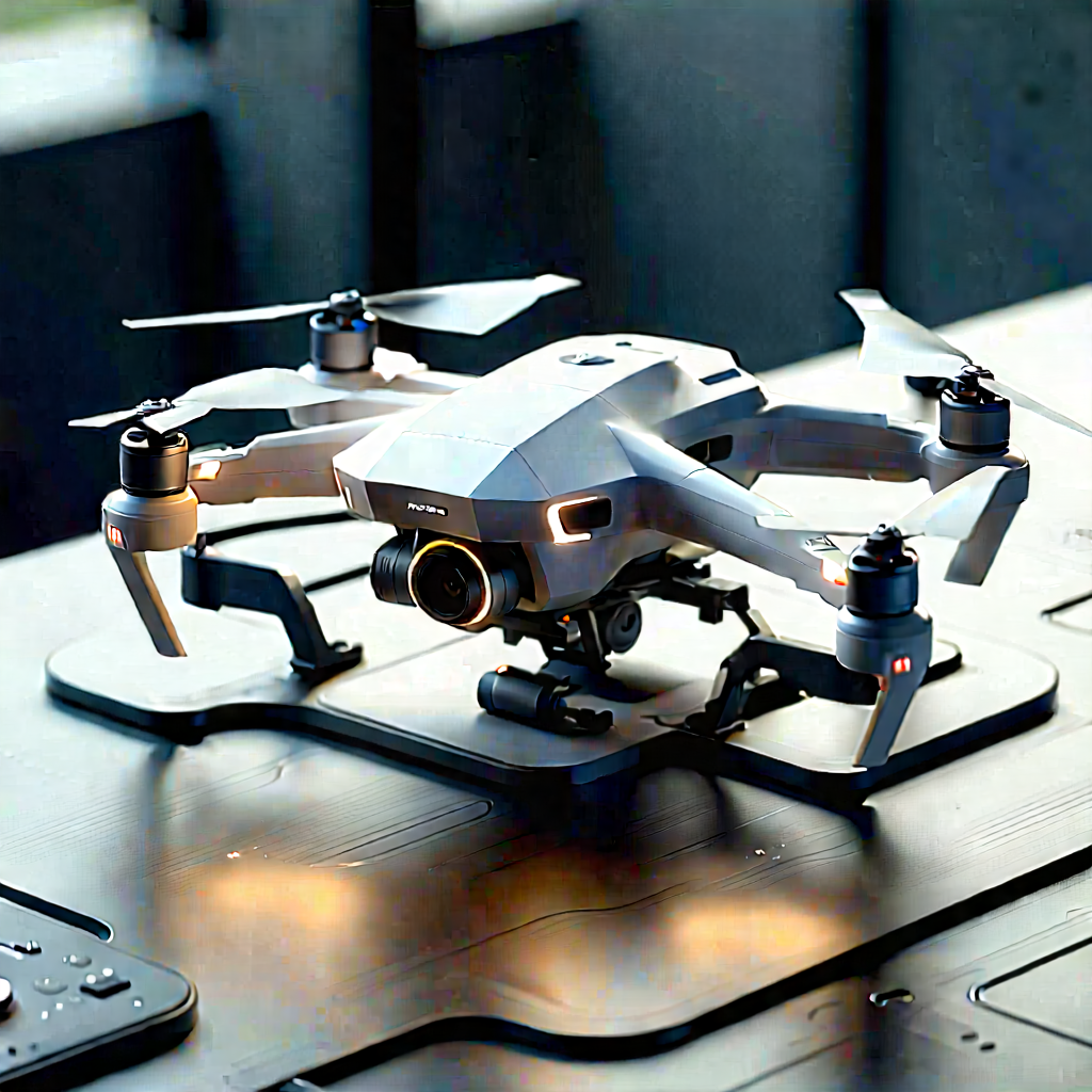 Drone with user interface