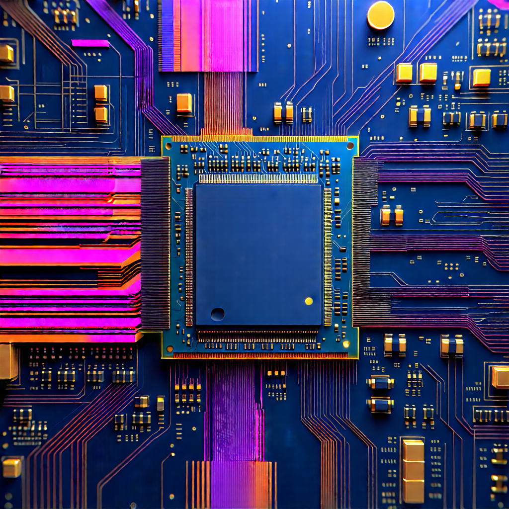 Close-up of memory module