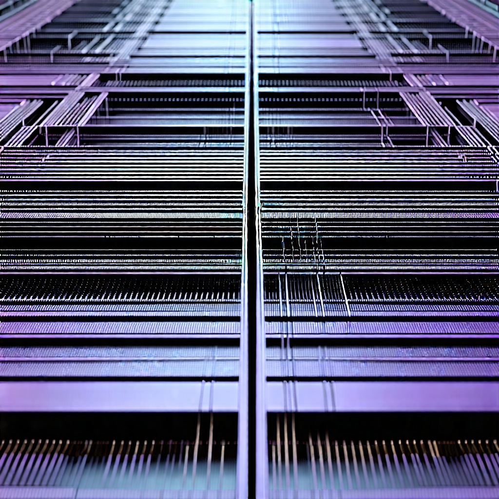 Close-up Of Sensor Array With Large Building