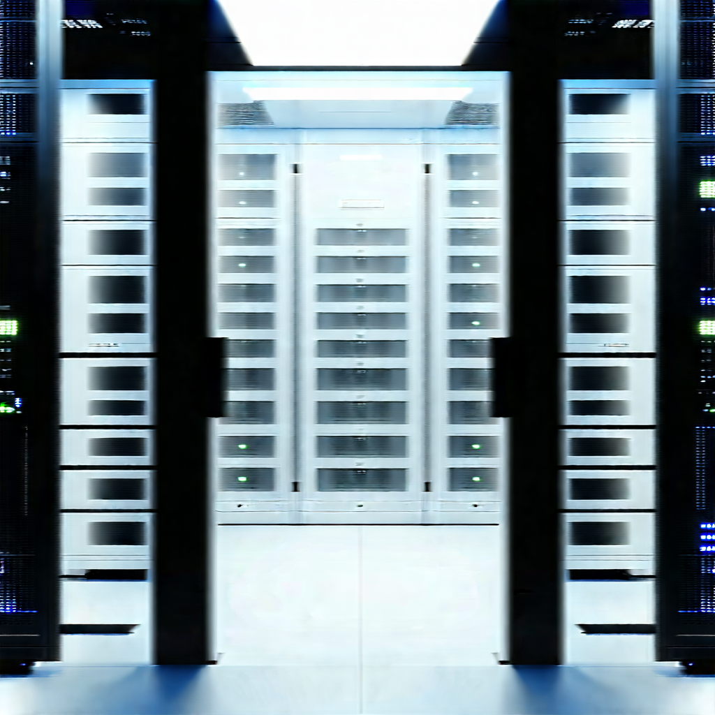 Server rack with laser scanning