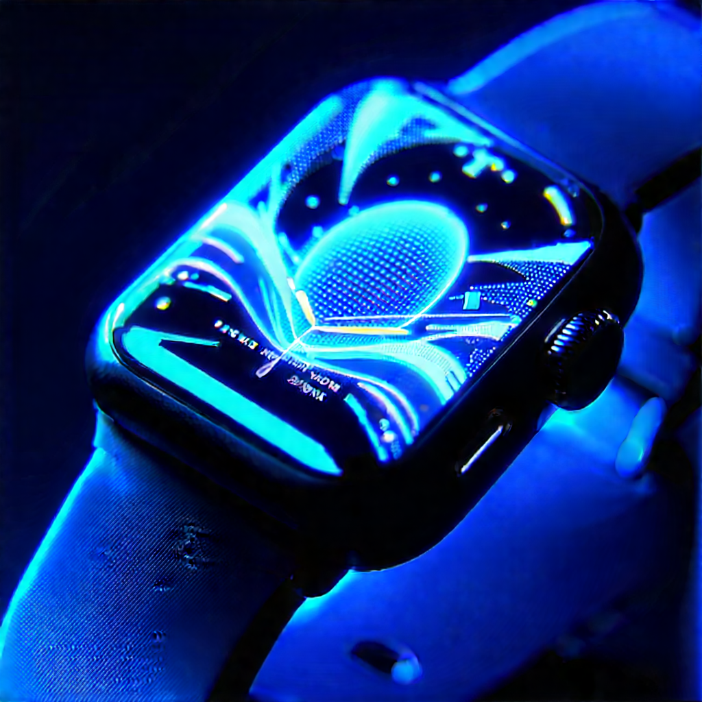 Smart watch with holographic display