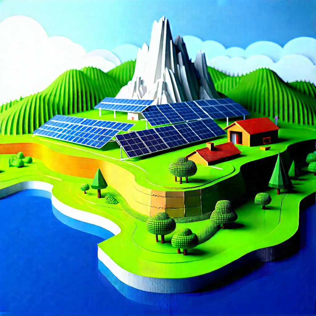 Innovative Renewable Energy Design With Green White