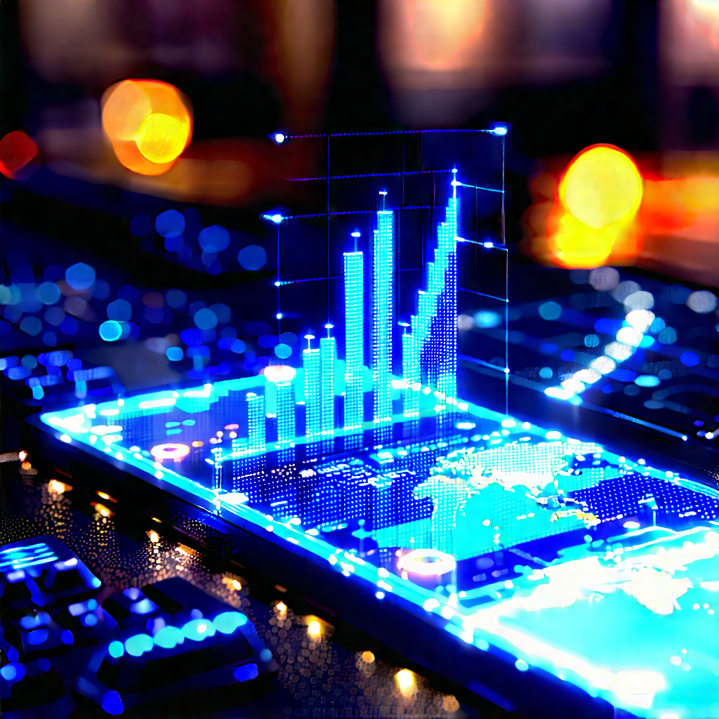 Financial technology in tech office