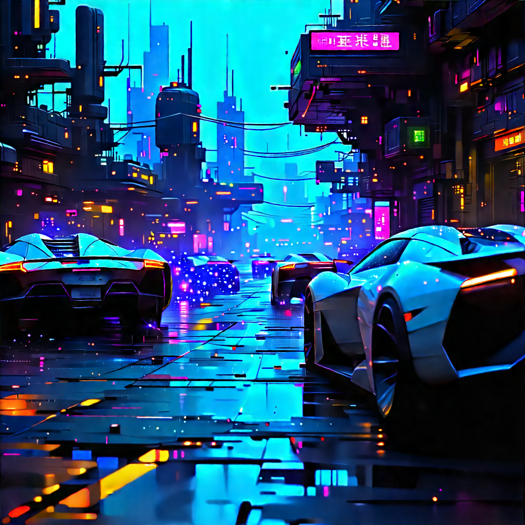 (digital:1.31) Transformation Visualization With Futuristic City,