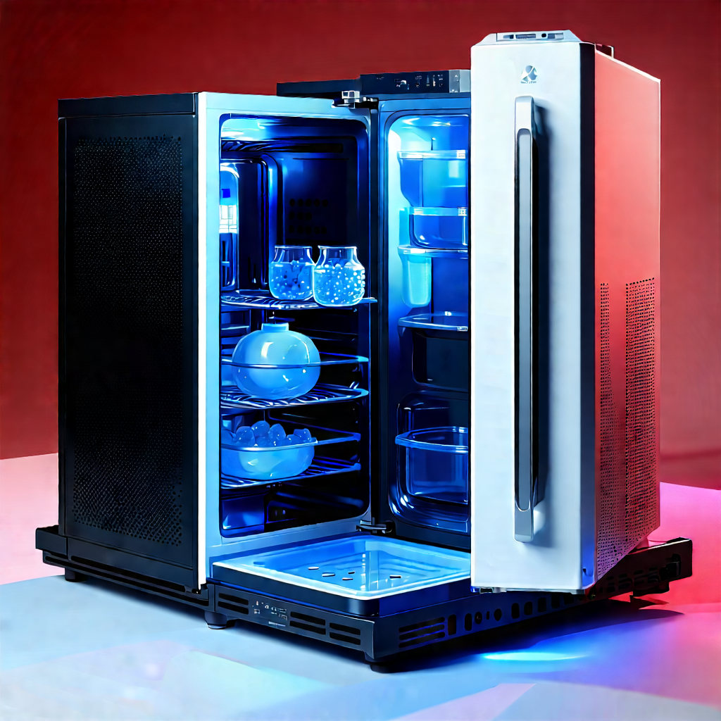 Innovative Smart Appliance (design:1.18) With Black White