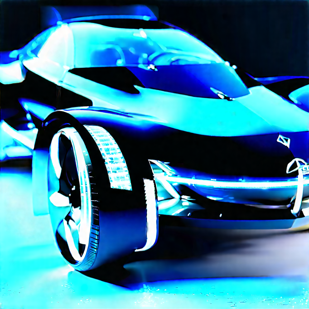 Innovative Electric Vehicle Design With Futuristic Sleek