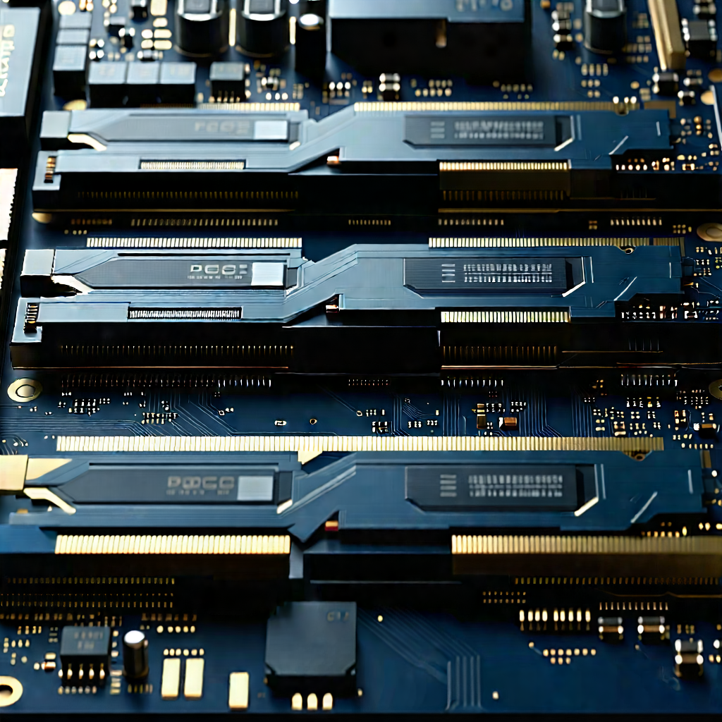 Close-up of memory module