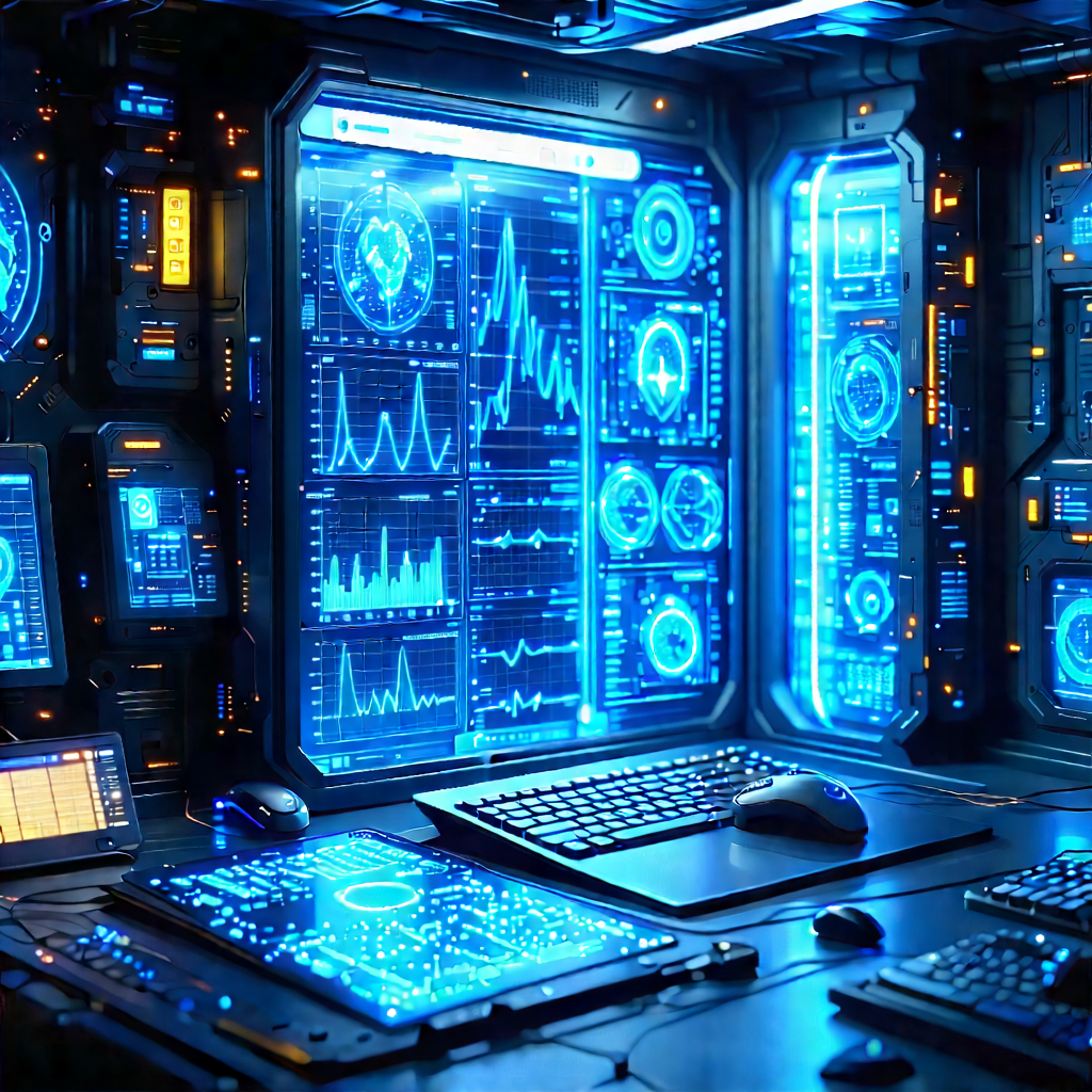 Healthcare technology in research center