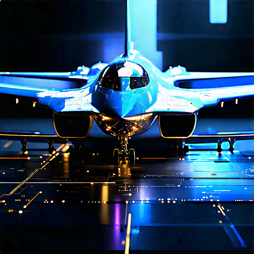 Aerospace technology in research center