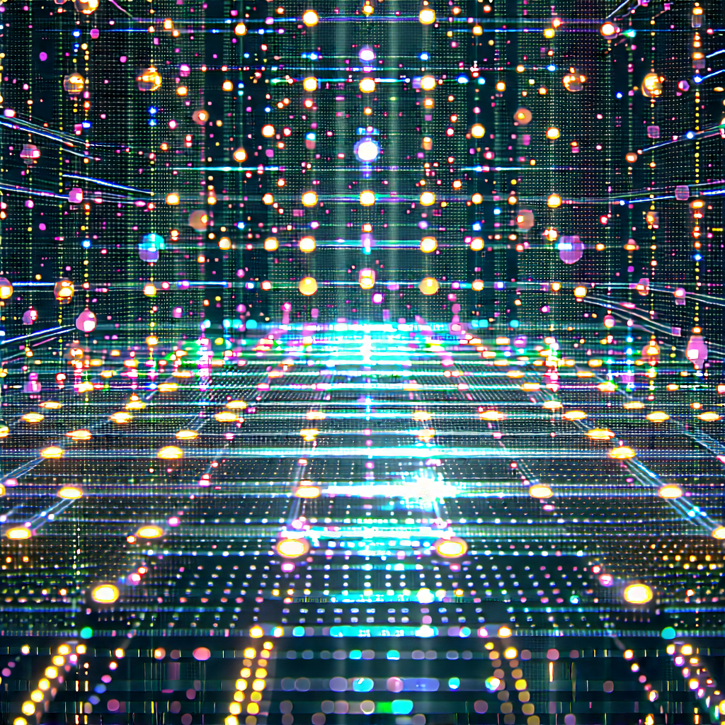 Close-up of sensor array