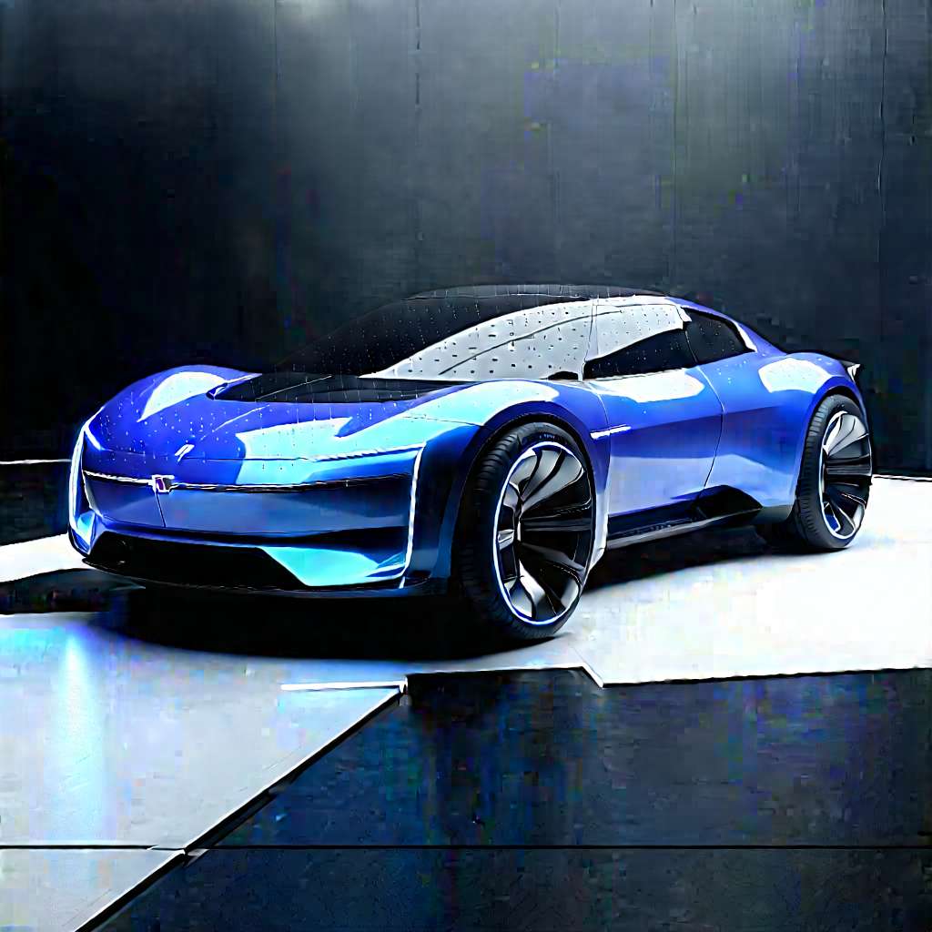 Innovative electric vehicle (design:1.15)