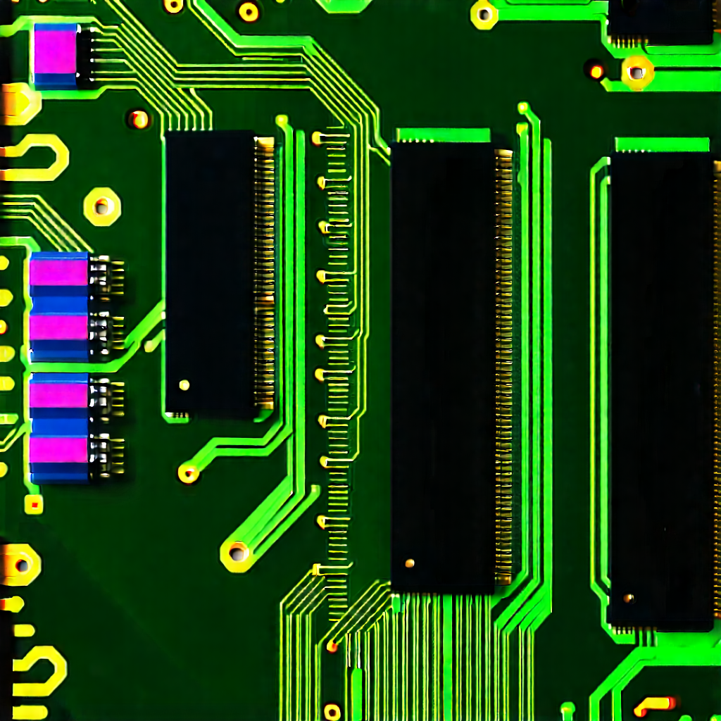 Close-up of memory module