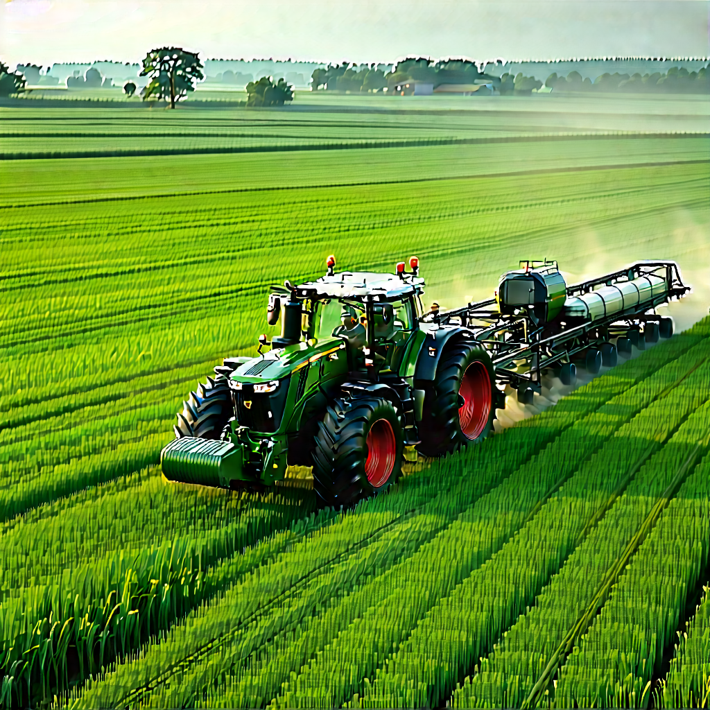 Agricultural Technology In Field Deployment With Large Green