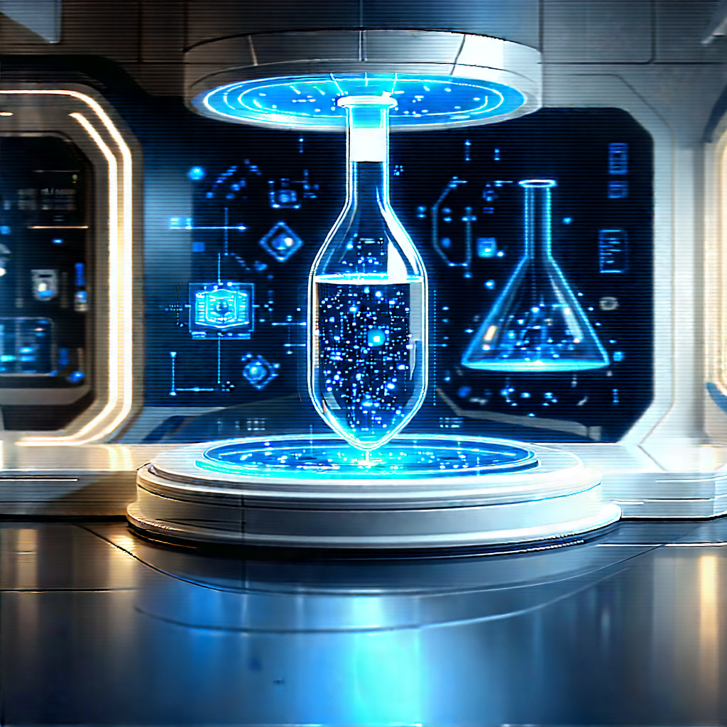 (futuristic:1.46) Research Laboratory With Laboratory Setting