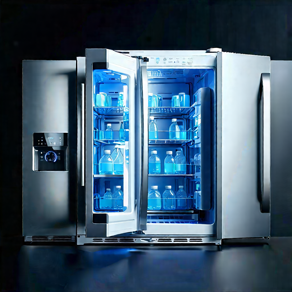 Innovative Smart Appliance Design With Large, Modern