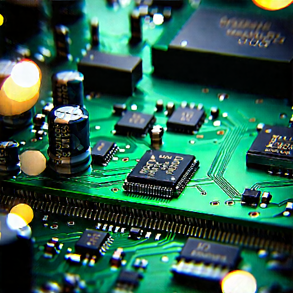 Close-up of memory module