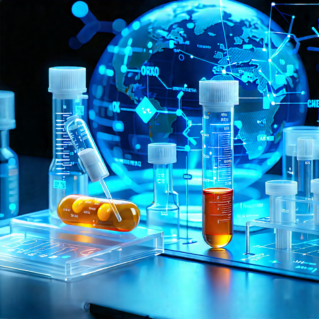 Healthcare technology in (modern:1.27) laboratory