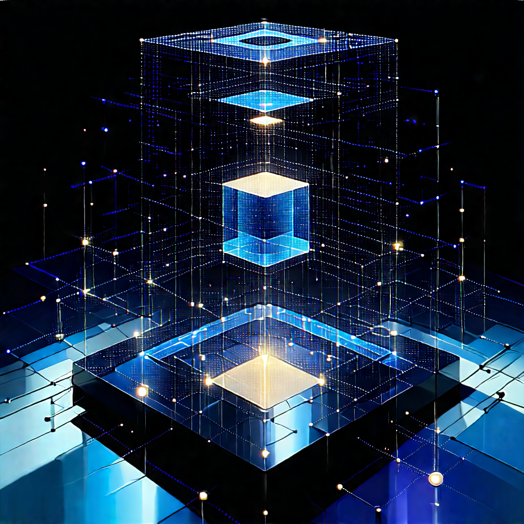 Blockchain Network Visualization With Three-dimensional Structure