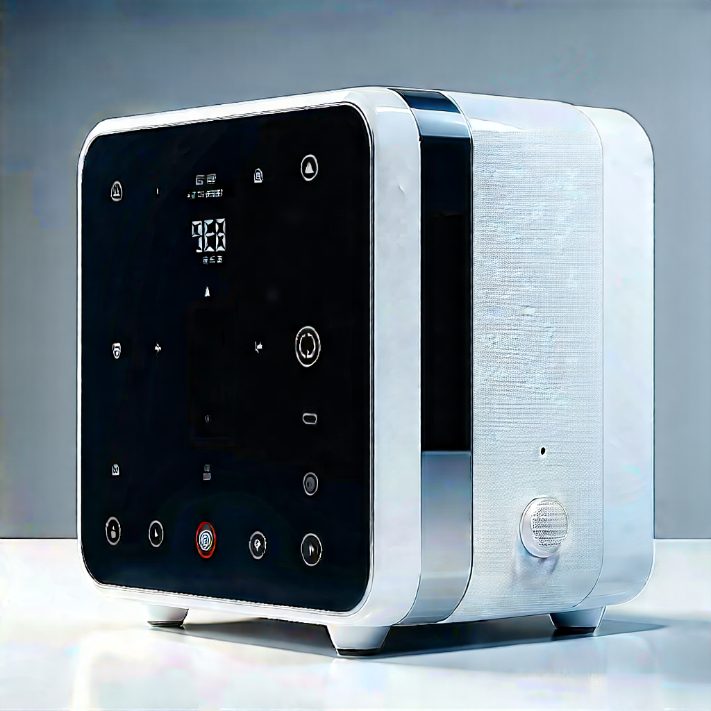 Innovative Smart Appliance Design With White Black