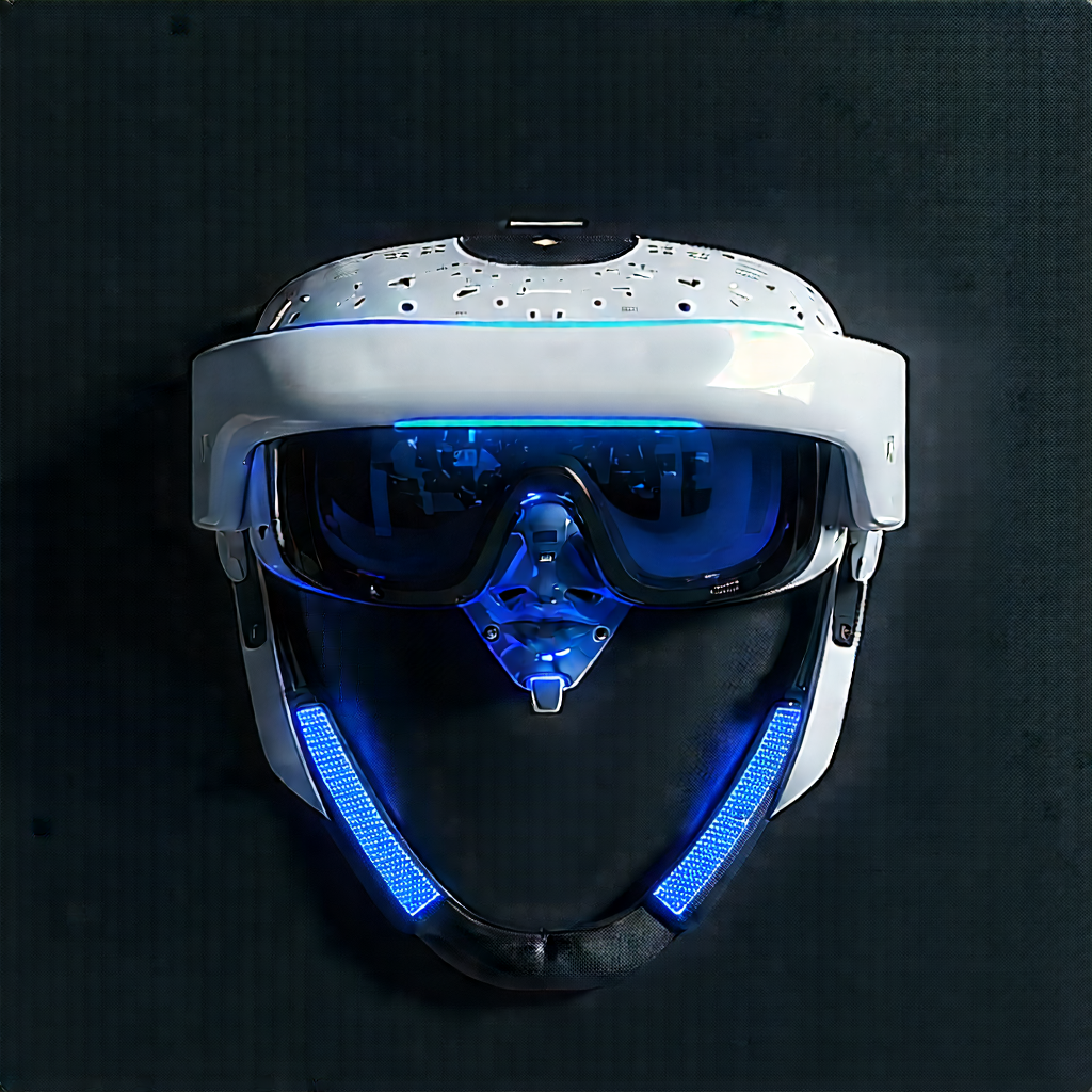 Innovative Wearable Device (design:1.48) With Close-up White