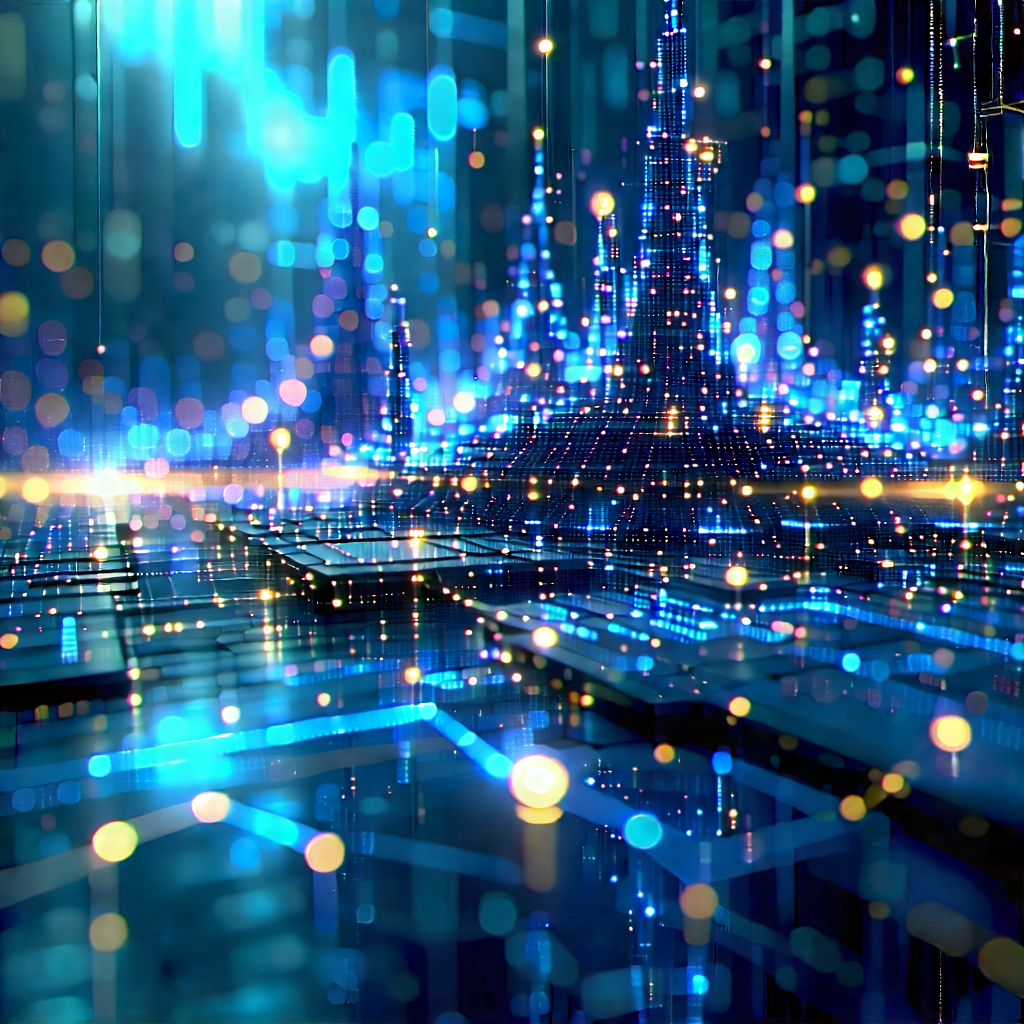Blockchain network visualization