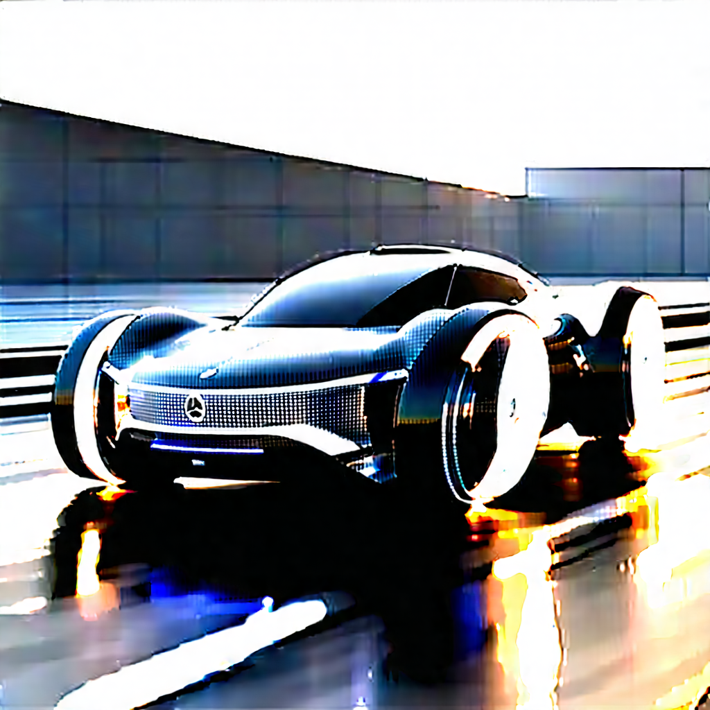 Innovative Electric Vehicle Design With Sleek Black