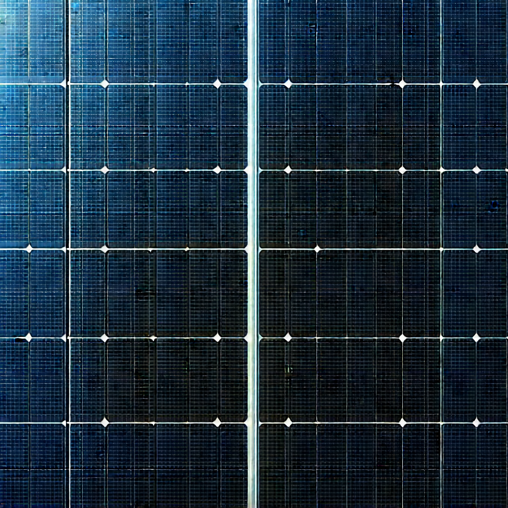 Solar panel with (digital:1.49) particles