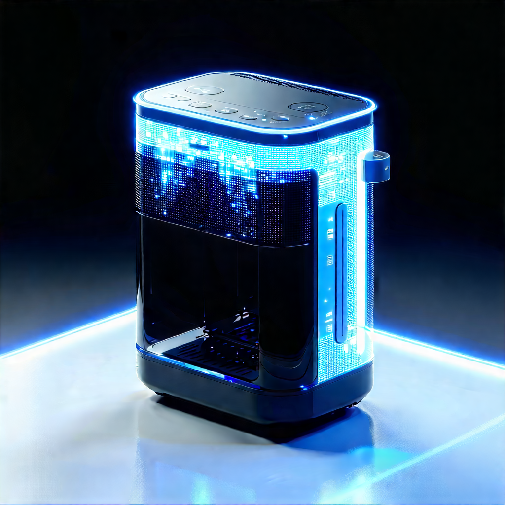 Innovative Smart Appliance Design With Small Blue