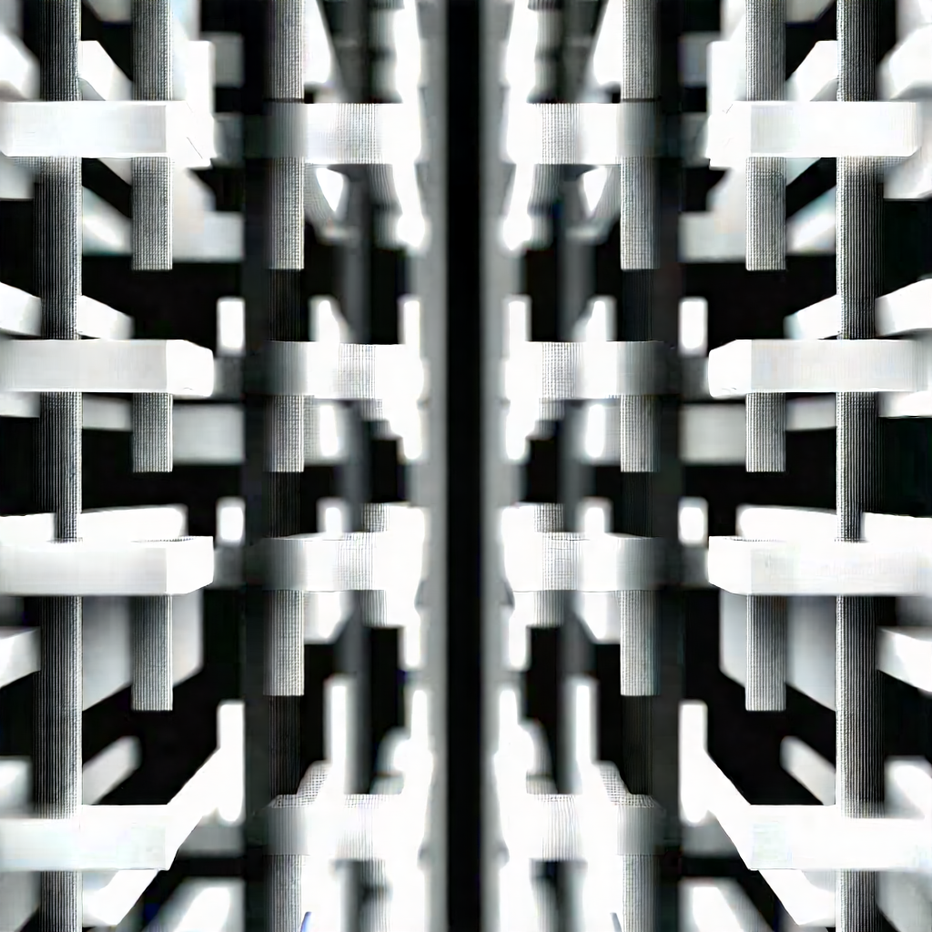 Close-up of sensor array