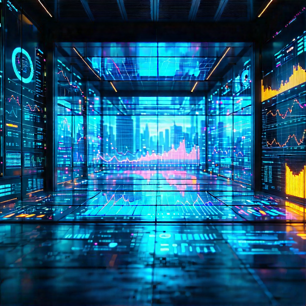Financial technology in research center