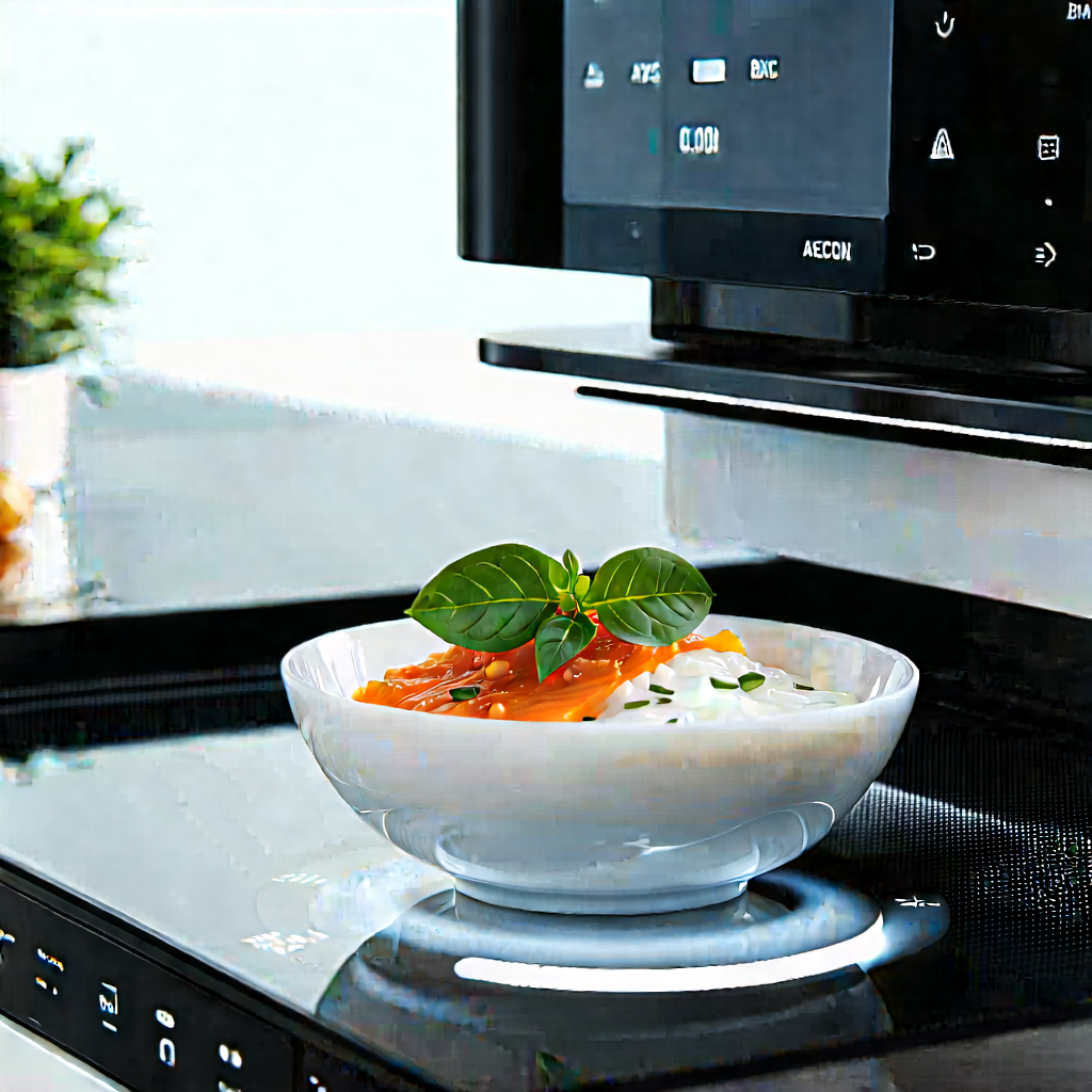 Innovative Smart Appliance Design With Microwave Oven