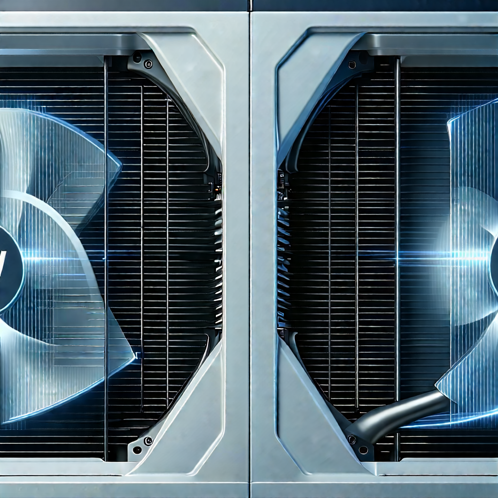 Close-up of cooling system