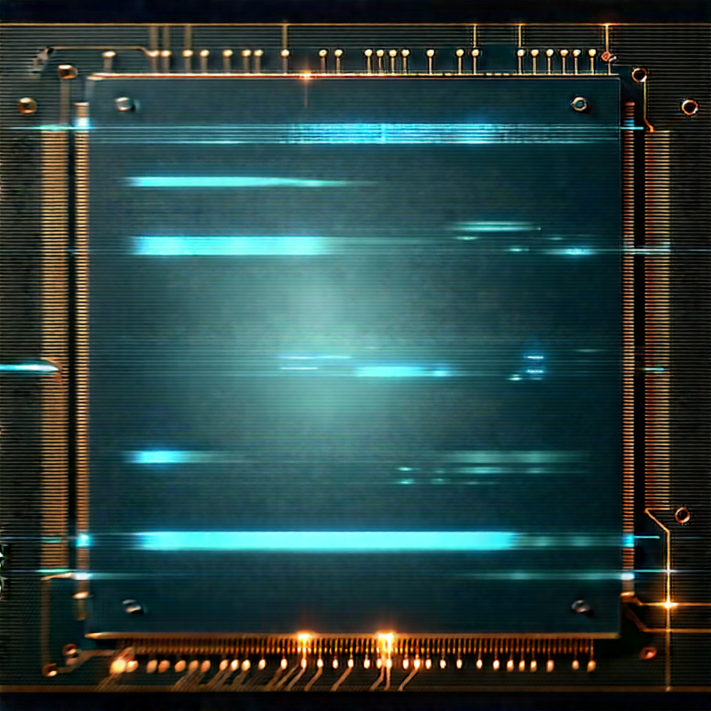 Microchip with holographic projection