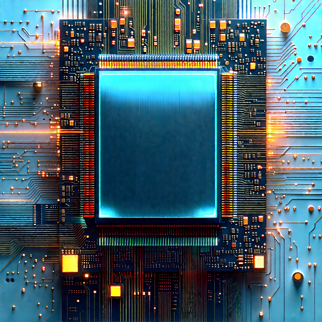 Microchip with digital particles
