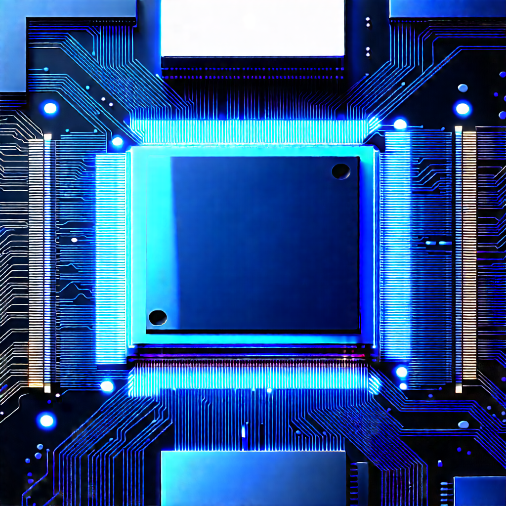 Microchip with digital particles