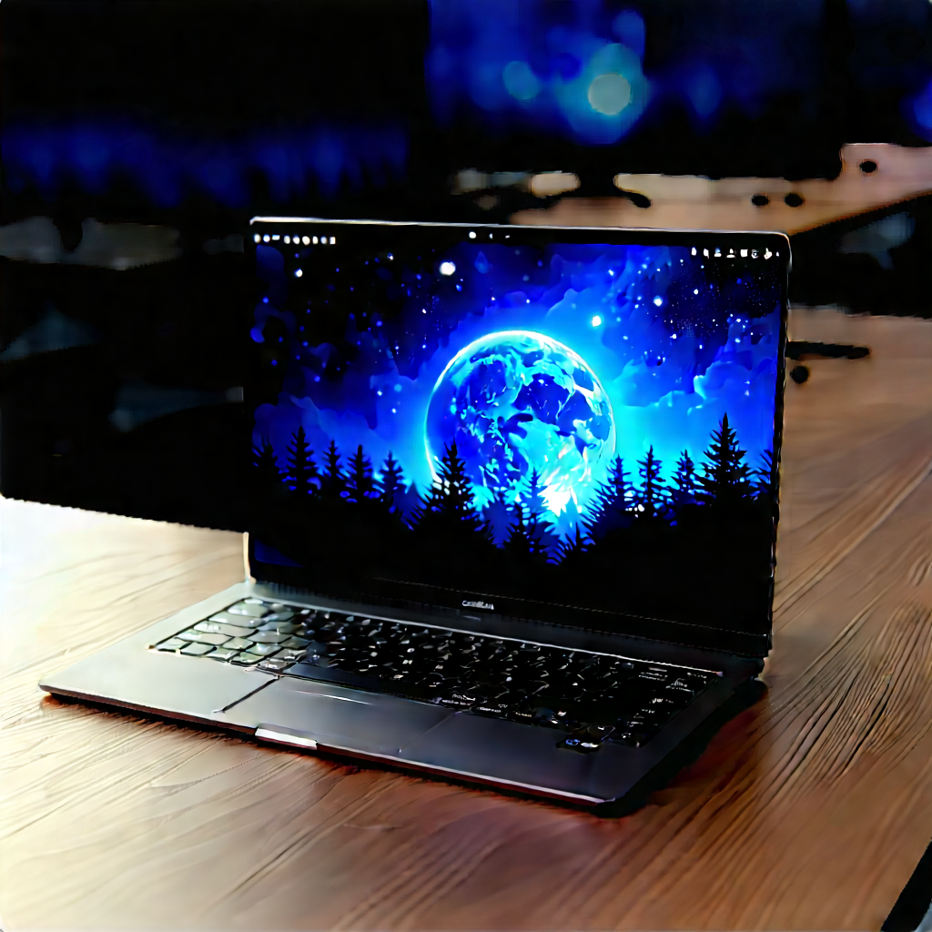 Laptop With User Interface With Laptop Computer