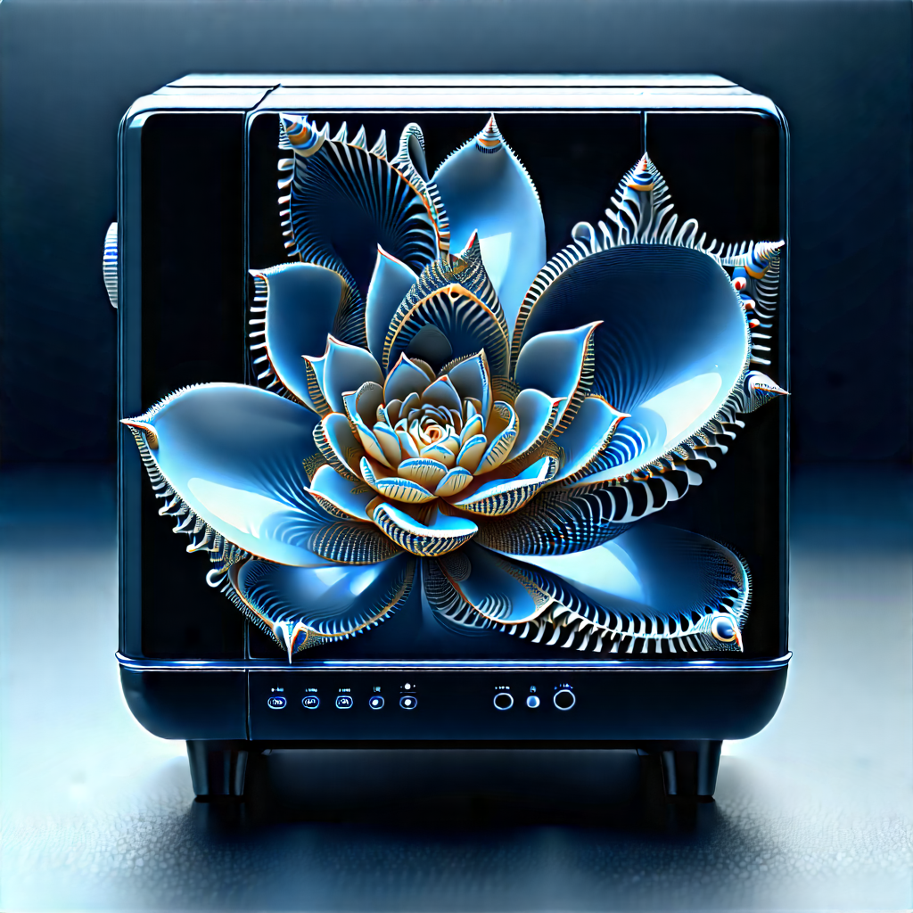 Innovative Smart Appliance Design With Small Blue