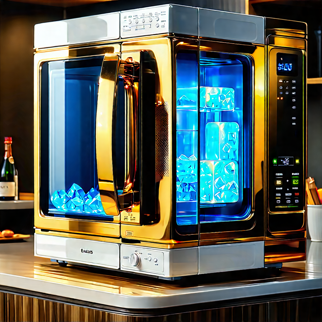 Innovative Smart Appliance Design With Modern, Sleek,