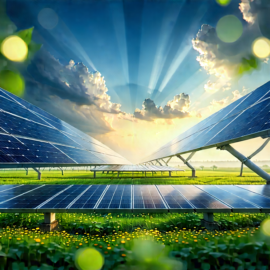 Innovative Renewable Energy Design With Large Solar