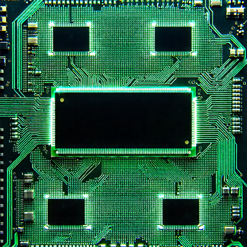 Close-up of memory module