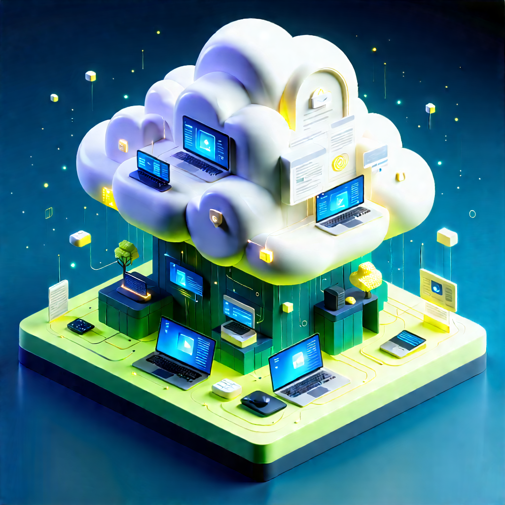 Cloud Computing Visualization With Large Cloud