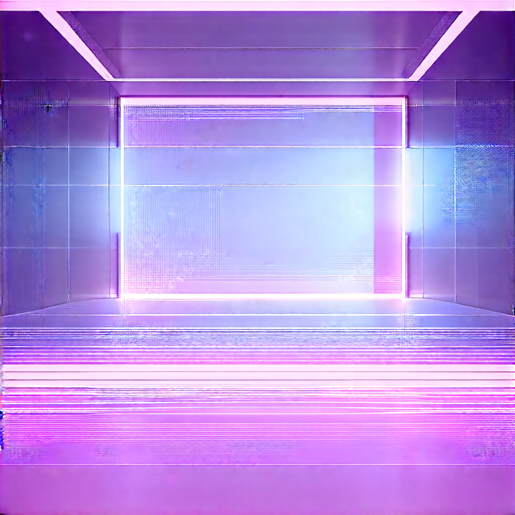 Entertainment Technology In Tech Office With Purple Room