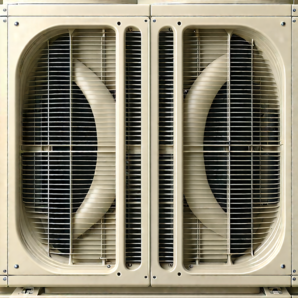 Close-up of cooling system
