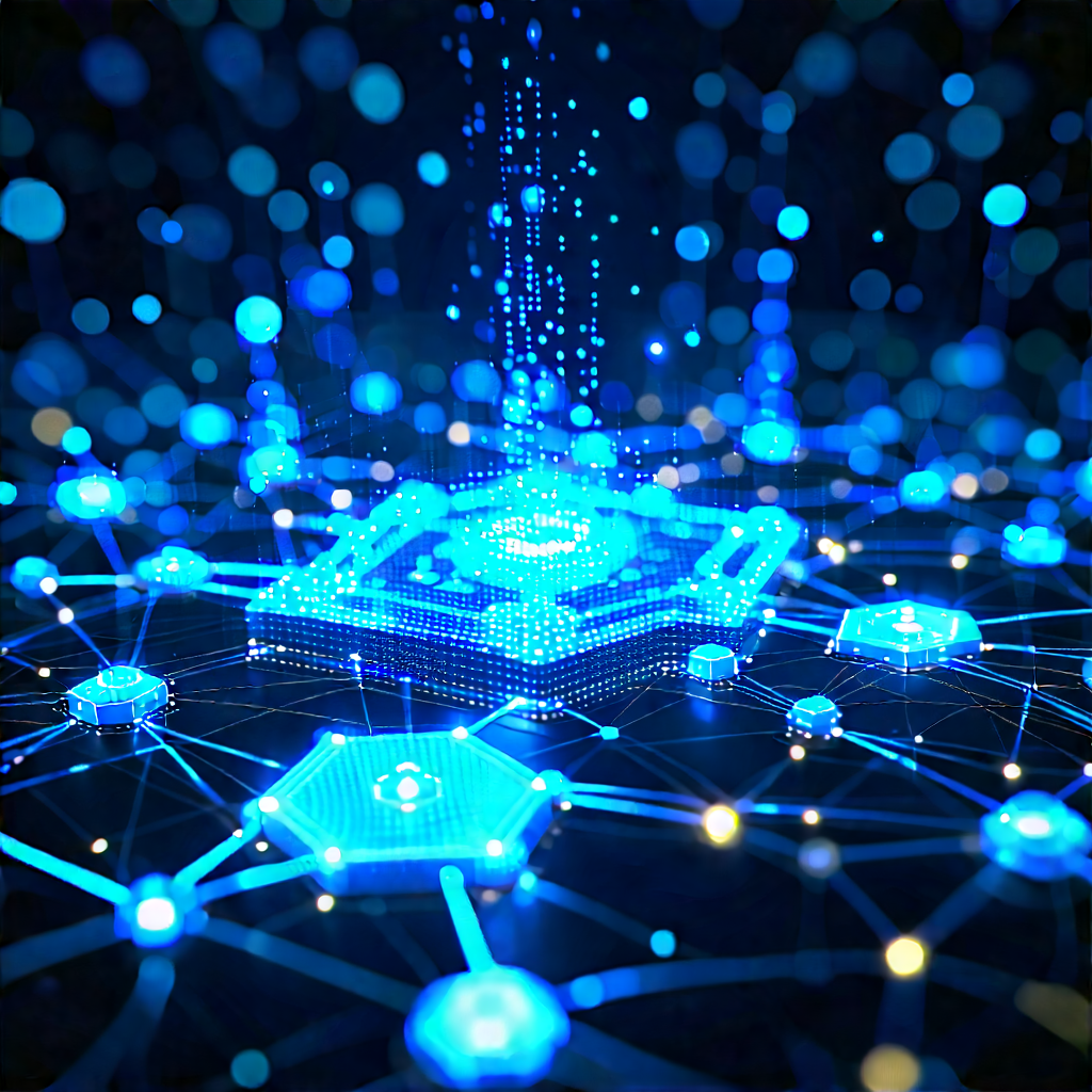 Blockchain network visualization