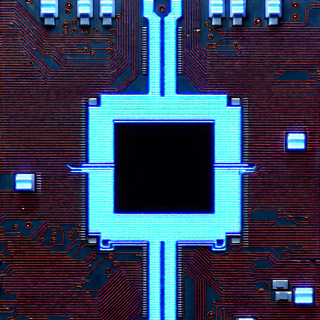 Circuit board with holographic projection