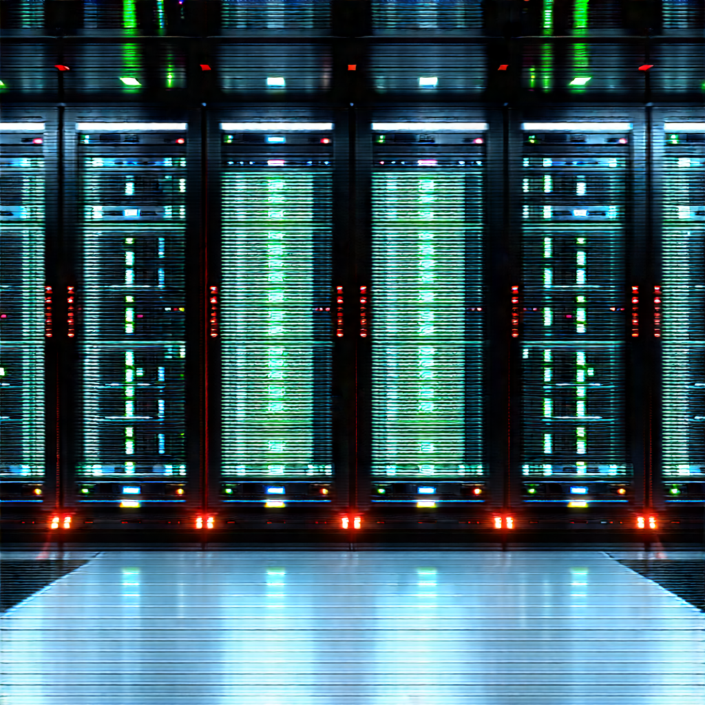 Server rack with laser scanning
