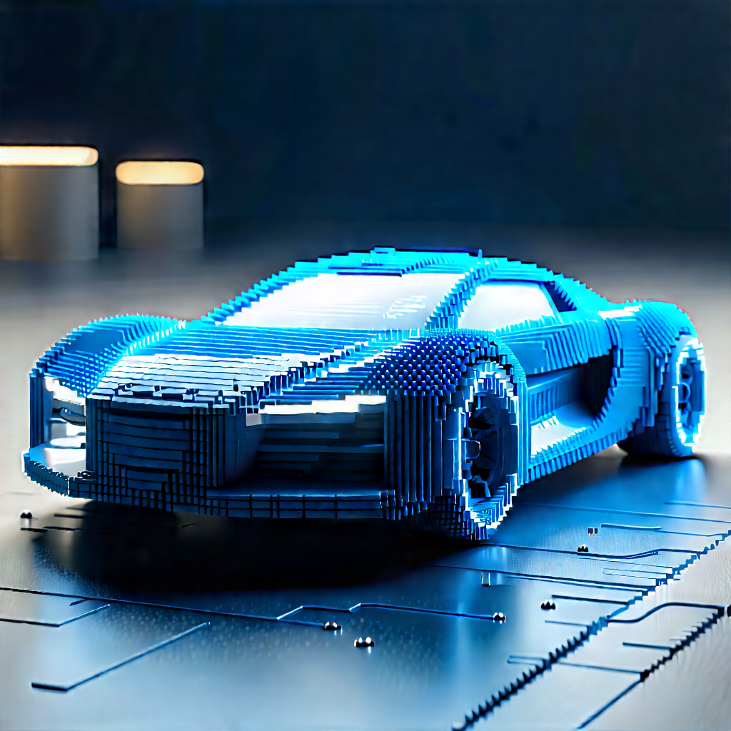 Automotive technology in design studio